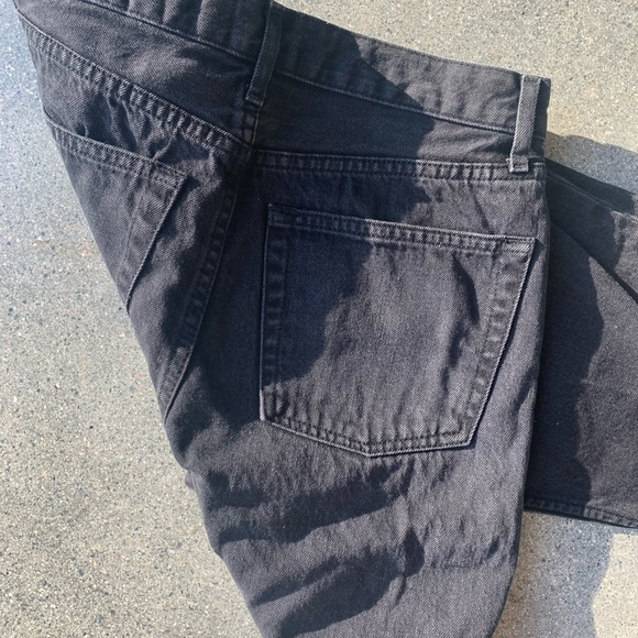 FRINGE CUFF BOYFRIEND FIT DENIM - Picture 4 of 5